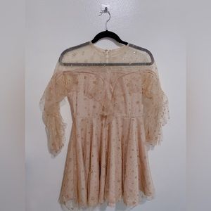 Designer petite evening dress